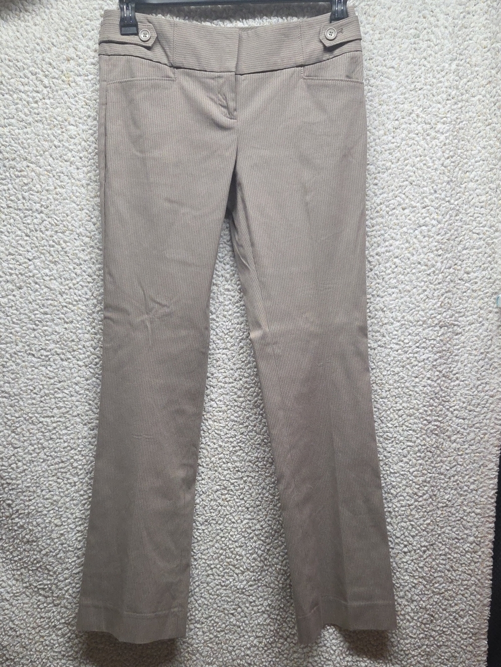 The Limited Taupe Straight-Leg Dress Trousers Size 4. 32" Inseam
